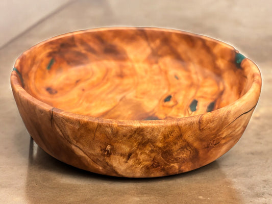 Maple Burl Epoxy Bowl