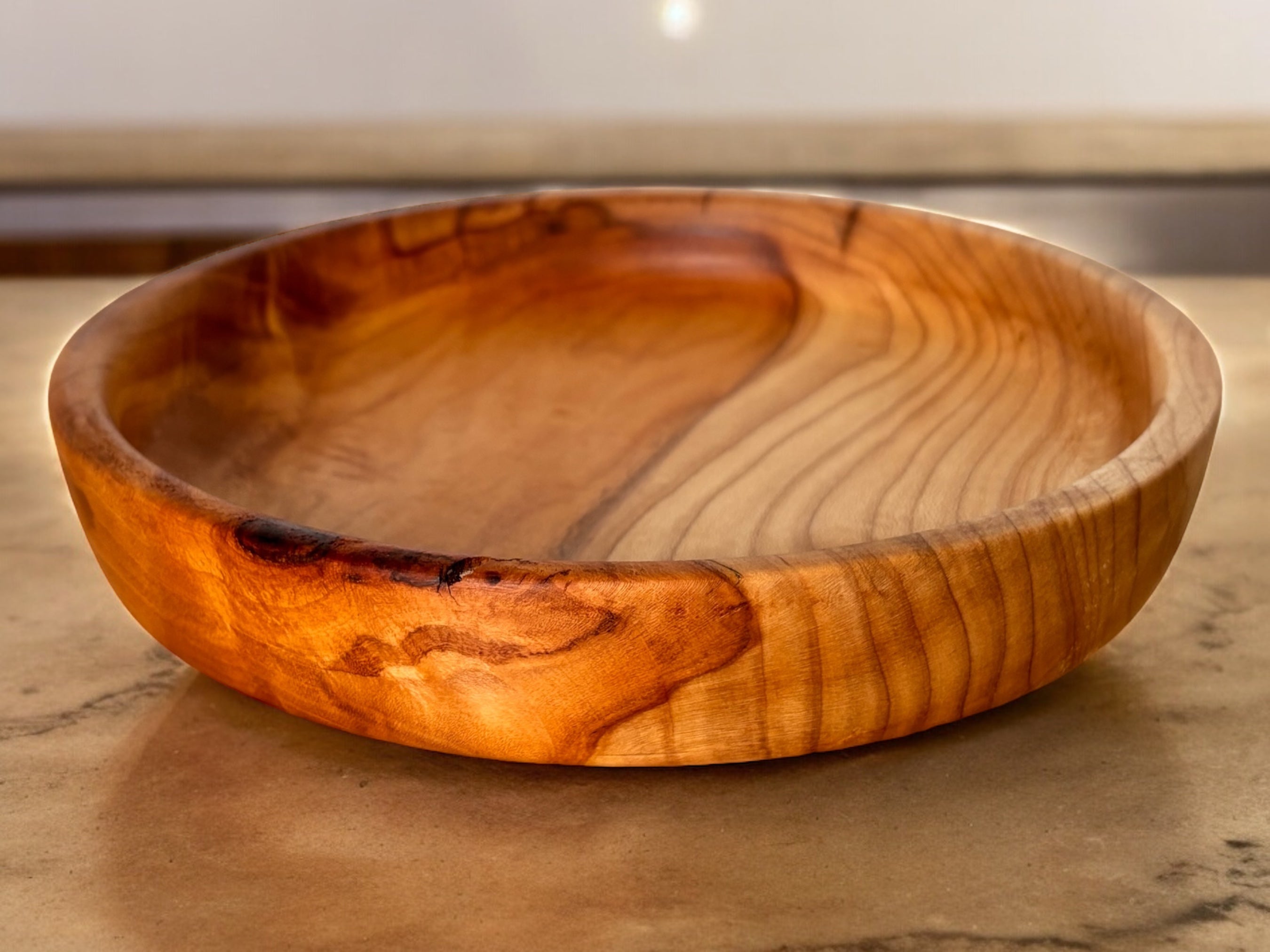 Turned Maple top Bowl