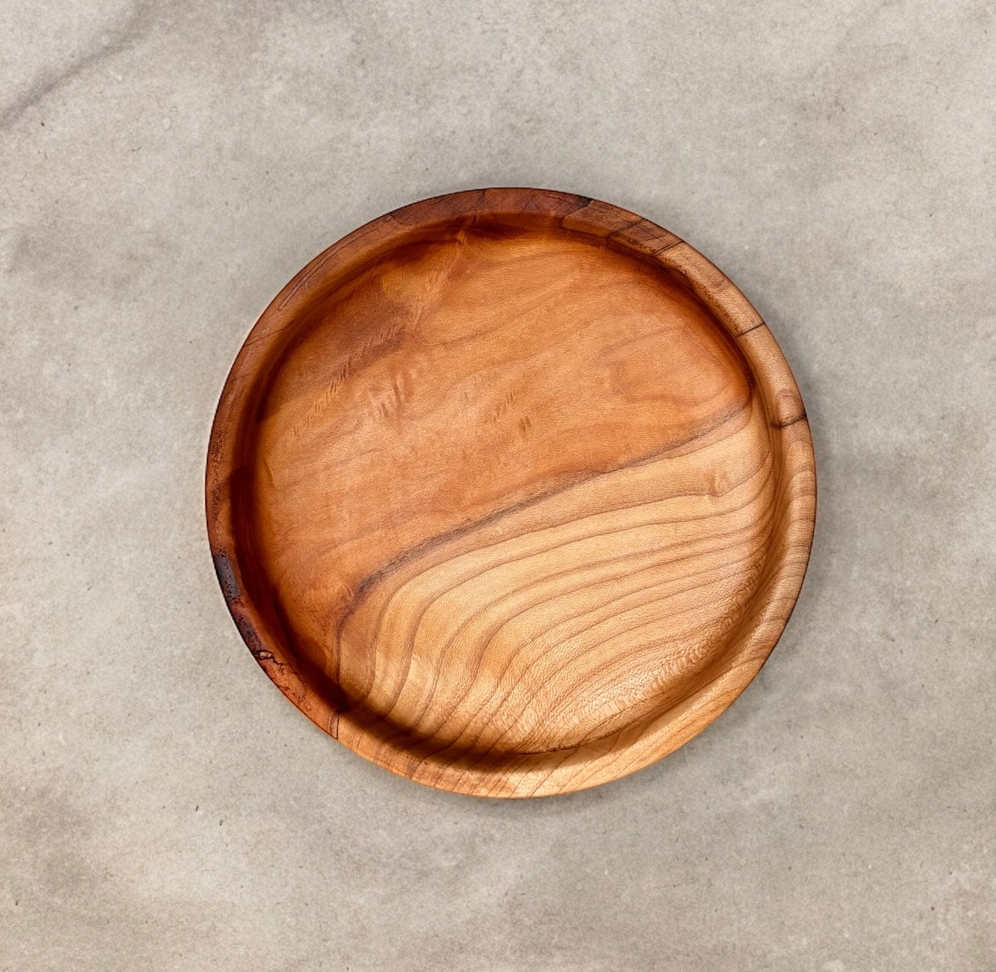 Hand turned maple bowl